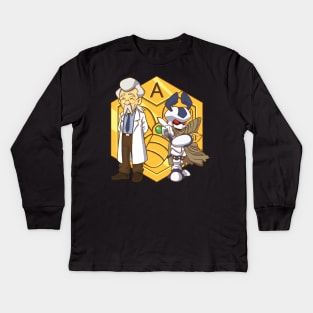 Dr. Hushi & Rokusho Kids Long Sleeve T-Shirt